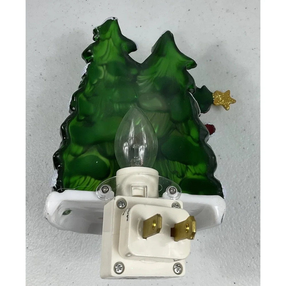 Disney Mickey Mouse With Christmas Tree Night Lite